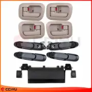 9Pcs Inside Outside Left Right For 98-03 Toyota Sienna Door Handles +Tailgate