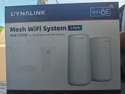AXE10200 Tri-Band WiFi 6E Whole Home Mesh System(DL-WME38) New 6GHz Band