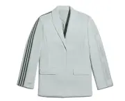 Adidas x Ivy Park Blazer Jacket Plus Size 3X Mint Green Three Striped