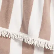 Beach Towel Canningvale - Cream, Large, Cotton Terry