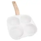 Egg Frying Pan 4 Cup Egg Pan Anti Sticking Fried Egg Pan Skillet Aluminum All