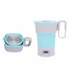 Folding Electric Kettle Travel Mini Portable Boiling Water Kettle For