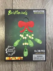 Brickcraft Bricktanicals Mistletoe Brick Building Kit (90-Plastic Piece Set)