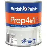 British Paints White Prep 4 In 1 Water Based Primer Sealer - AUSTRALIA BRAND