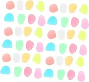 ORFOFE Aquarium Glowing Pebbles 100pcs Compact Flowerpot Pebbles Night-Light Rocks for Decorative Ornaments