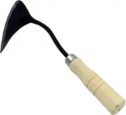 Keyubria Hoe Garden Tool, Hoes for Gardening, Outdoor Weeder Vertical Root Puller for Men Women Tilling Backyard Homesteading Greenhouse Yard Planting Patio Farming Transplanting Lawn