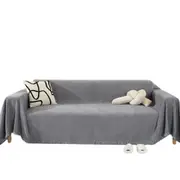 Sofa Couch Throw Cover Blanket Lounge Slipcover Protector Decor Dream Dark Grey