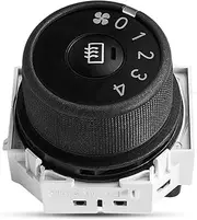 TIKSCIENCE HVAC AC Blower Fan Knob Speed Control Switch Fit for Toyota Corolla Matrix CE LE S XLE XRS Base 2009 2010 2011 2012 2013 Replace 55902-12100, 55902-02030, 55902-02070, 55902-75D358