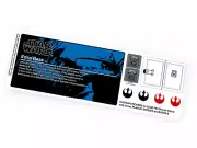 Custom stickers for Star Wars Set 75138 Hoth Attack with Bonus!