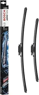 BOSCH A182S Flat Wiper Blade for Imported Cars for AeroTwin Models 23.6/17.7 inches (600/450 mm)