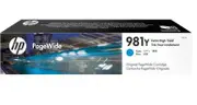 HP 981Y Cyan Pagewide Ink Cartridge (Original)