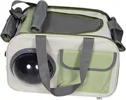 BUGUUYO Portable Cat Carrier Backpack Stylish Handheld and Shoulder Bag with Breathable Windows for Pet Travel Hiking and Transport Ample Space for Cats and Dogs