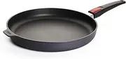 Woll Diamond Lite Flat pan, Diameter 32 cm, 5 cm high, with Removable Handle, Suitable for Ceramic, Gas, Electric, Halogen, Non-Induction, cast Aluminium pan, Oven-Safe, Anthracite