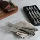 Zwilling Stainless-Steel 8-Piece Steak Knife (4.5" blades) Set in Box $89.99