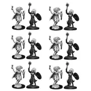 6x 2pc Dungeons & Dragons Nolzur's Marvelous UNP Miniature Changeling Cleric M