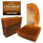 Handcrafted Caveman® Bay Rum Beard Oil Beard Wash Shampoo Custom Soap FREE Comb
