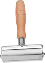 ARTSEWPLY Leather Roller Tool with Ergonomic Wooden Handle Edge Creaser Smoother for DIY Leather Projects for Craftsmanship