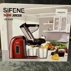SiFENE Cold Press Juicer Machine Slow Masticating Juicer Vegetable and Fruit ...
