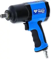 [BRILLIANT TOOLS] BT160100 1/2 Inch Pneumatic Impact Wrench, 1450 Nm [Powered by KS TOOLS]