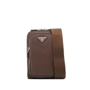 [Prada] Prada Triangle-logo Messenger Bag ONE SIZE BROWN