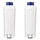 2 packs Water Filter Compatible with Longhi Filter DLSC002 ECAM, ETAM, DLS C0...