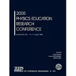 2005 PHYSICS EDUCATION RESEARCH CONFERENCE