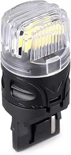 M's Basic by IPF Back Lamp, LED Car T20, 800lm, 6000K, White, For 12V, Includes 1 Pack, Supports Vehicle Inspection, Constant Current Circuit, Non-Polarity, High Diffusion Lens Cut, High Brightness