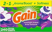 Gain Dryer Sheets, Moonlight Breeze, Moonlight Breeze, 240 Count