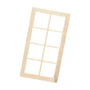 Dollhouse Miniature Window 1/12 Miniature Scene Decor DIY Scene Accessory