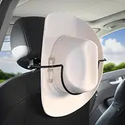 Cowboy Hat Holder Rack for Truck Car Western Truck Accessories Hard Hat Holder Storage Hanger for Trucks Seat with Scratch-Proof Rubber Coating Cowboy Gifts Men