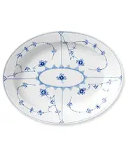 Royal Copenhagen Blue Fluted Plain Oval Platter Large