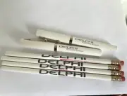 6 VINTAGE Delphi Pen & Pencil SET LOT ADVERTISING SHEAFFER USA