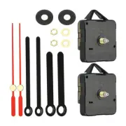 Clock Mechanism Replacement, 2Set Quartz Clock Mechanism DIY Wall Clock, 14013