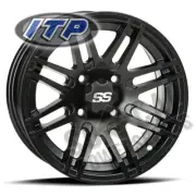 ITP SS316 Wheel 12x7 4/137 Matte Black 5+2 Can Am Maverick XC DPS (2017-2018)