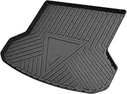 X AUTOHAUX Flat Face Cargo Liner Rear Trunk Mat Trunk Cargo Luggage Boot Tray Mat Stripes and Triangles Pattern for Kia Sportage 2017-2022 Anti-Slip