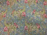 NEW! ~ COZY CHIC COTTAGE COUNTRY BLUE WHITE GREEN RED PINK ROSE LEAF QUILT SET
