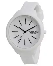 Rip Curl HORIZON SILICONE WATCH Womens Waterproof Surf Watch New - A2803G White