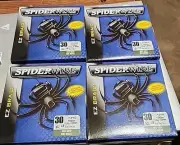 4 Packs SpiderWire EZ Braid 30LB 110YD Moss Green Braided Fishing Line