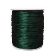 109 Yards 2mm Nylon Satin Cord Thread Beading String for Macrame Bracelets