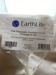EarthLite Disposable Massage Table Headrest Covers, Face Cradles - Box of 100