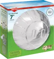 Clear Run-About Exercise Ball for Pet Hamsters & Gerbils 7"