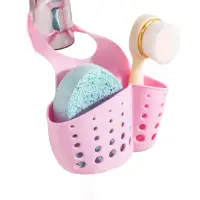在飛比找momo購物網優惠-【小麥購物】鈕扣式水槽掛籃 軟款(瀝水籃 掛籃 置物籃 廚房