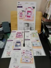 Crafters Companion Reveal Stamps and die set of 1 set up & 5 attachments