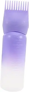 Healeved Root Comb Applicator Bottle Hair Dye Applicator with Graduated Scale for Precise Application for Dyeing Scalp Treatment and Oil Care Salons Home Use