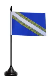 France Champagne Ardenne Table Flag - Polyester