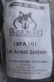 Lone Wolf Portable Treestands - LWFA 101 - Fall Arrest System - New / Sealed