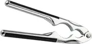 Mikinona Zinc Alloy Nutcracker for Walnut Pecan Almond Hazelnut Nut Clamp Sheller Practical Handheld Nut Opener