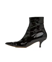 Maison Margiela Kinkies Pointed Toe Ankle Boots 37.5,36,38.5,37,38,39,40 black