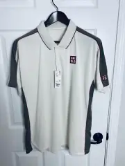 Uniqlo Roger Federer RF 2019 French Open Tennis Polo Shirt XL NWT Nike Nadal