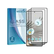 2 Pack MEZON Google Pixel 7 Pro (6.7") Full Cover Tempered Glass Screen Protectors
